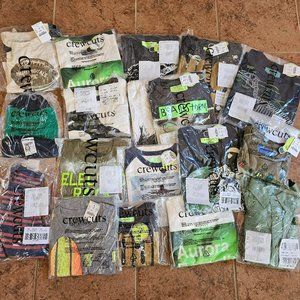 J. CREW CREWCUTS GALORE!  Boys Shirts and Sleepwear - Selling as a LOT - NWT